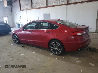 2020 Ford Fusion Titanium with VIN 3FA6P0D98LR107595, listed as a Copart auction lot 62261745 with 102,683 mi miles and Clean title. Bid and sale history available at DreamBid. Image 2.