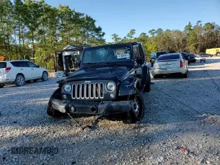 2018 Jeep Wrangler JK Unlimited Sahara with VIN 1C4HJWEG8JL804166, listed as a Copart auction lot 41606005 with 88,345 mi miles and Salvage Title. Bid and sale history available at carsss.com. Image 15.
