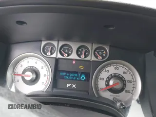 2010 Ford F-150 XL with VIN 1FTFW1EVXAFC57538, listed as a IAAI auction lot 42045616 with 154,379 mi miles. Bid and sale history available at carsss.com. Image 7.
