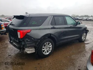 2020 Ford Explorer with VIN 1FMSK8BH2LGA95690, listed as a Copart auction lot 72198824 with 137,862 mi miles and Salvage Title. Bid and sale history available at carsss.com. Image 3.