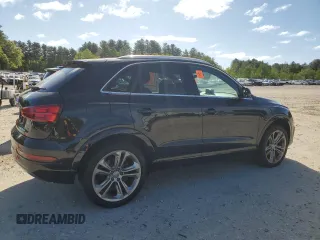 2016 Audi Q3 Premium Plus with VIN WA1EFCFS6GR013351, listed as a Copart auction lot 56727035 with 83,583 mi miles and Salvage title. Bid and sale history available at DreamBid. Image 3.