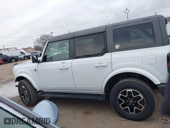 2023 Ford Bronco with VIN 1FMDE5DH4PLB80894, listed as a IAAI auction lot 41240044 with 16,435 mi miles. Bid and sale history available at carsss.com. Image 14.