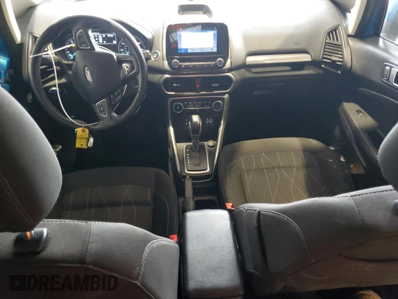 2018 Ford EcoSport SE with VIN MAJ6P1UL6JC247772, listed as a Copart auction lot 43727195 with 90,167 mi miles and Salvage Title. Bid and sale history available at carsss.com. Image 8.