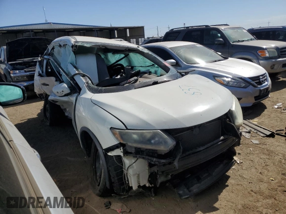 2016 Nissan Rogue SV with VIN 5N1AT2MV2GC823837, listed as a Copart auction lot 70431174 with 204,538 mi miles and Salvage Title. Bid and sale history available at DreamBid. Image 4.