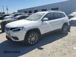 2019 Jeep Cherokee Latitude Plus with VIN 1C4PJMLB8KD254101, listed as a Copart auction lot 49823375 with 60,387 mi miles and Salvage Title. Bid and sale history available at carsss.com. Image 1.