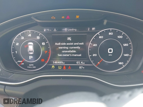 2018 Audi Q5 Premium Plus with VIN WA1BNAFY4J2087219, listed as a IAAI auction lot 42023014 with 146,489 mi miles and . Bid and sale history available at DreamBid. Image 7.