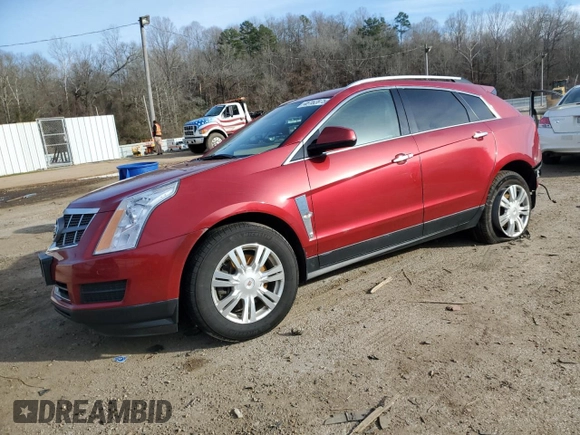 2011 Cadillac SRX Luxury Collection with VIN 3GYFNDEY3BS579105, listed as a Copart auction lot 46162875 with 130,539 mi miles and Salvage Title. Bid and sale history available at carsss.com. Image 1.