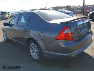 2012 Ford Fusion SEL with VIN 3FAHP0JG7CR377929, listed as a IAAI auction lot 41607372 with 103,669 mi miles. Bid and sale history available at carsss.com. Image 3.