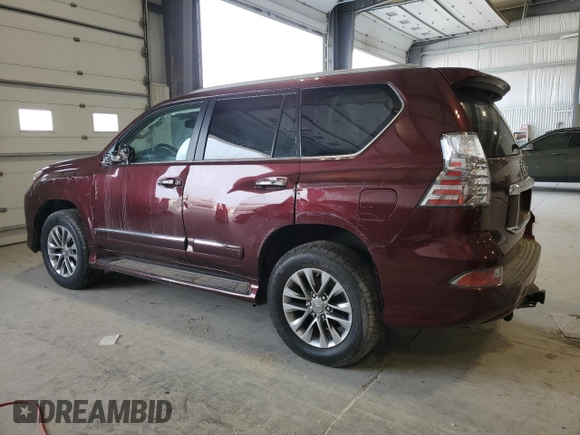 2017 Lexus GX with VIN JTJJM7FX7H5159504, listed as a Copart auction lot 52307515 with 63,978 mi miles and Salvage Title. Bid and sale history available at carsss.com. Image 2.