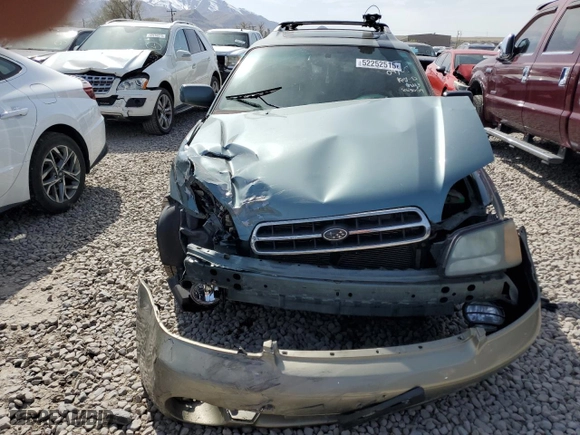 2001 Subaru Legacy Wagon Outback H6 L.L. Bean Edition with VIN 4S3BH806317663009, listed as a Copart auction lot 52252515 with 147,492 mi miles and Salvage Title. Bid and sale history available at carsss.com. Image 5.