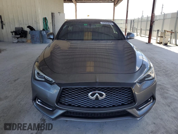 2018 Infiniti Q60 Luxe with VIN JN1EV7EK8JM342142, listed as a Copart auction lot 44695825 with 100,389 mi miles and Non Repairable. Bid and sale history available at DreamBid. Image 5.