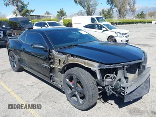 2013 Chevrolet Camaro LT with VIN 2G1FC1E30D9128690, listed as a IAAI auction lot 41856470 with 139,573 mi miles. Bid and sale history available at carsss.com. Image 1.