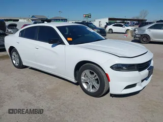 2023 Dodge Charger SXT z VIN 2C3CDXBG5PH702992, wystawiony jako IAAI lot #41851103 z przebiegiem 8 549 mil mil oraz . Historia ofert i sprzedaży dostępna na DreamBid. Obrazek 1.