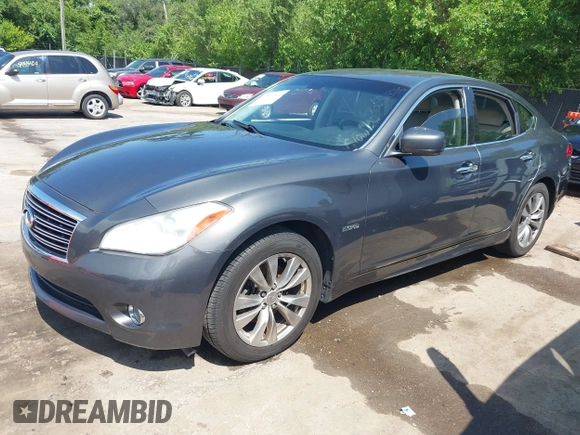 2012 Infiniti M Hybrid with VIN JN1EY1AP4CM910962, listed as a IAAI auction lot 42597542 with 187,171 mi miles and . Bid and sale history available at DreamBid. Image 16.