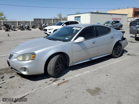 2005 Pontiac Grand Prix with VIN 2G2WP522251292946, listed as a Copart auction lot 54384854 with 147,415 mi miles and Salvage Title. Bid and sale history available at carsss.com. Image 1.