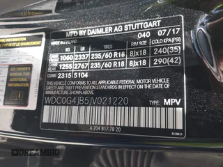 2018 Mercedes-Benz GLC 300 с VIN WDC0G4JB5JV021220, выставлен на аукционе IAAI как лот 42272012 с пробегом 79 692 миль миль и . История ставок и продаж доступна на DreamBid. Изображение 9.