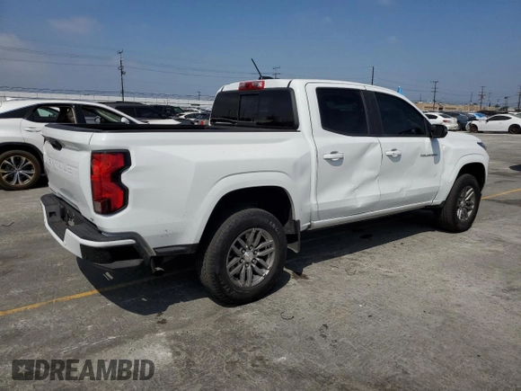 2023 Chevrolet Colorado 2WD LT with VIN 1GCGSCEC8P1226546, listed as a Copart auction lot 58363905 with 25,435 mi miles and Salvage title. Bid and sale history available at DreamBid. Image 3.