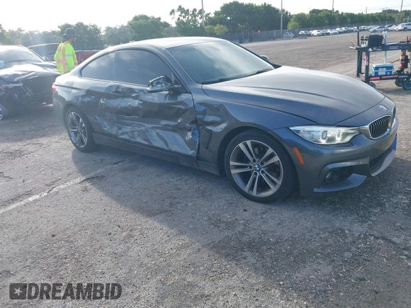 2014 BMW 4 Series 428i xDrive with VIN WBA3N5C57EK196790, listed as a IAAI auction lot 40571670 with 108,114 mi miles and . Bid and sale history available at DreamBid. Image 6.