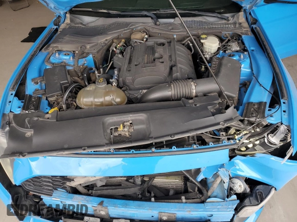 2017 Ford Mustang EcoBoost with VIN 1FA6P8THXH5256771, listed as a Copart auction lot 87686885 with 102,657 mi miles and Salvage title. Bid and sale history available at DreamBid. Image 12.