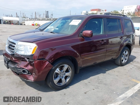 2012 Honda Pilot EX-L with VIN 5FNYF4H64CB071399, listed as a IAAI auction lot 42458976 with 91,026 mi miles and . Bid and sale history available at DreamBid. Image 2.