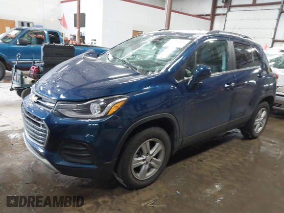 2020 Chevrolet Trax LT with VIN KL7CJPSB9LB330369, listed as a IAAI auction lot 41284251 with 26,848 mi miles. Bid and sale history available at carsss.com. Image 17.