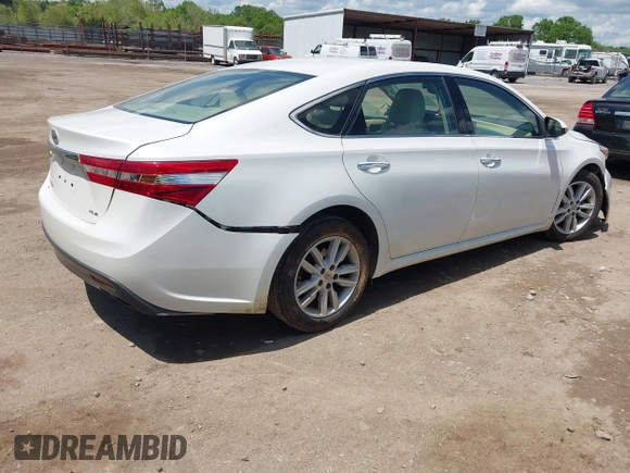 2014 Toyota Avalon Limited with VIN 4T1BK1EB4EU105266, listed as a IAAI auction lot 42006448 with 111,822 mi miles. Bid and sale history available at carsss.com. Image 4.