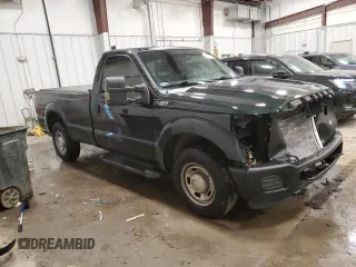 2015 Ford Super Duty F-250 SRW XL with VIN 1FTBF2A60FEB12458, listed as a Copart auction lot 43270225 with 131,315 mi miles and Salvage Title. Bid and sale history available at carsss.com. Image 4.