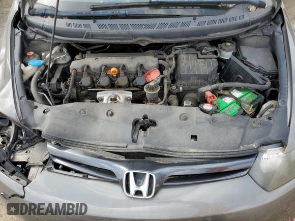 2008 Honda Civic EX-L z VIN 2HGFG12908H503608, wystawiony jako Copart lot #51803425 z przebiegiem 299 168 mil mil oraz Szkoda całkowita • Salvage title. Historia ofert i sprzedaży dostępna na DreamBid. Obrazek 11.