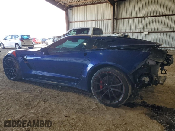 2017 Chevrolet Corvette with VIN 1G1Y12D7XH5113769, listed as a Copart auction lot 84161744 with 14,601 mi miles and Salvage title. Bid and sale history available at DreamBid. Image 2.