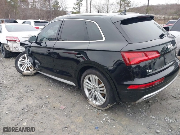 2019 Audi Q5 Premium Plus with VIN WA1BNAFY9K2144323, listed as a IAAI auction lot 41262761 with 71,979 mi miles. Bid and sale history available at carsss.com. Image 3.