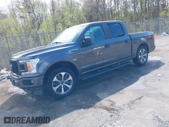 2020 Ford F-150 XL with VIN 1FTEW1CP4LFB98988, listed as a IAAI auction lot 41838314 with 181,711 mi miles. Bid and sale history available at carsss.com. Image 2.