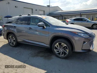 2019 Lexus RX with VIN JTJDGKCA7K2008274, listed as a Copart auction lot 70887954 with 61,256 mi miles and Salvage Title. Bid and sale history available at carsss.com. Image 4.