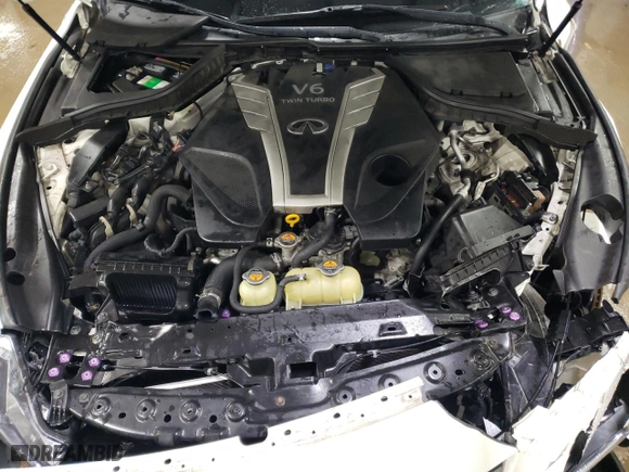 2017 Infiniti Q60 Sport with VIN JN1EV7EL4HM553146, listed as a Copart auction lot 46925965 with 81,136 mi miles and Salvage Title. Bid and sale history available at carsss.com. Image 11.