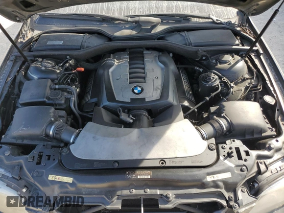 2007 BMW 7 Series 750i with VIN WBAHL83557DT09205, listed as a Copart auction lot 83580374 with 150,334 mi miles and Clean title. Bid and sale history available at DreamBid. Image 11.