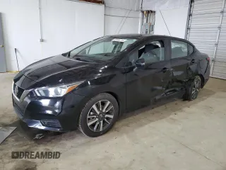 2021 Nissan Versa SV z VIN 3N1CN8EV0ML847078, wystawiony jako Copart lot #52895715 z przebiegiem 87 360 mil mil oraz Szkoda całkowita • Salvage title. Historia ofert i sprzedaży dostępna na DreamBid. Obrazek 1.