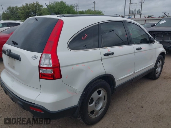 2007 Honda CR-V LX with VIN JHLRE38387C032957, listed as a IAAI auction lot 41936546 with 144,688 mi miles. Bid and sale history available at carsss.com. Image 4.
