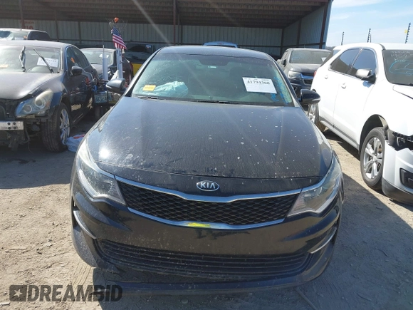 2018 Kia Optima LX with VIN 5XXGT4L36JG179342, listed as a IAAI auction lot 41794368 with 120,649 mi miles. Bid and sale history available at carsss.com. Image 13.