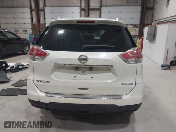 2016 Nissan Rogue SV with VIN KNMAT2MV6GP654743, listed as a IAAI auction lot 41836418 with 171,889 mi miles and . Bid and sale history available at DreamBid. Image 17.