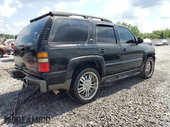 2005 Chevrolet Tahoe Z71 with VIN 1GNEC13T85R200692, listed as a Copart auction lot 62088855 with 242,402 mi miles and Salvage title. Bid and sale history available at DreamBid. Image 3.