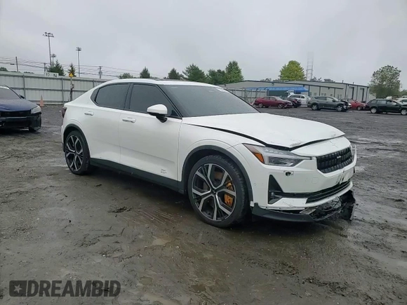 2021 Polestar 2 Launch Edition with VIN LPSED3KA2ML017218, listed as a Copart auction lot 73295444 with 33,808 mi miles and Salvage Title. Bid and sale history available at carsss.com. Image 11.