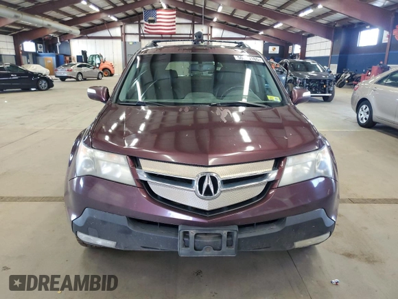 2009 Acura MDX Tech Pkg with VIN 2HNYD28669H518239, listed as a Copart auction lot 50339165 with 229,522 mi miles and Clean Title. Bid and sale history available at carsss.com. Image 5.