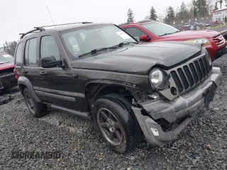 2005 Jeep Liberty Sport with VIN 1J4GL48K45W581892, listed as a IAAI auction lot 41908767 with 168,151 mi miles. Bid and sale history available at carsss.com. Image 1.