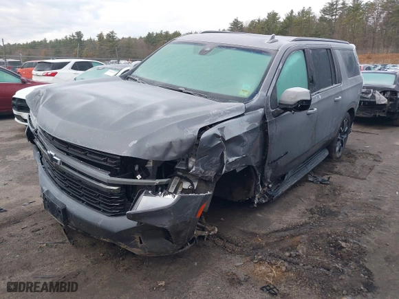 2021 Chevrolet Suburban RST with VIN 1GNSKEKD3MR176629, listed as a IAAI auction lot 41856488 with 71,883 mi miles. Bid and sale history available at carsss.com. Image 17.