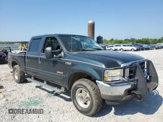 2004 Ford F-250 XL with VIN 1FTNW21P24EC97664, listed as a Copart auction lot 62030175 with 222,855 mi miles and Salvage title. Bid and sale history available at DreamBid. Image 4.