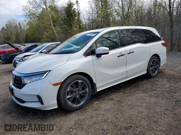 2022 Honda Odyssey Touring с VIN 5FNRL6H8XNB504608, выставлен на аукционе Copart как лот 53189225 с пробегом 83 913 миль миль и Чистый • Clean title. История ставок и продаж доступна на DreamBid. Изображение 1.