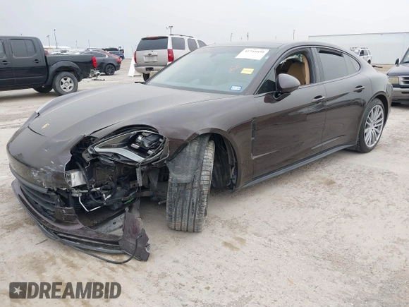 2019 Porsche Panamera with VIN WP0AA2A76KL100288, listed as a IAAI auction lot 41741039 with 76,834 mi miles and . Bid and sale history available at DreamBid. Image 18.