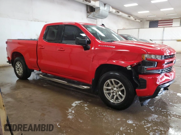 2021 Chevrolet Silverado 1500 RST with VIN 1GCRYEED3MZ435119, listed as a Copart auction lot 71808904 with 79,797 mi miles and Salvage Title. Bid and sale history available at DreamBid. Image 4.