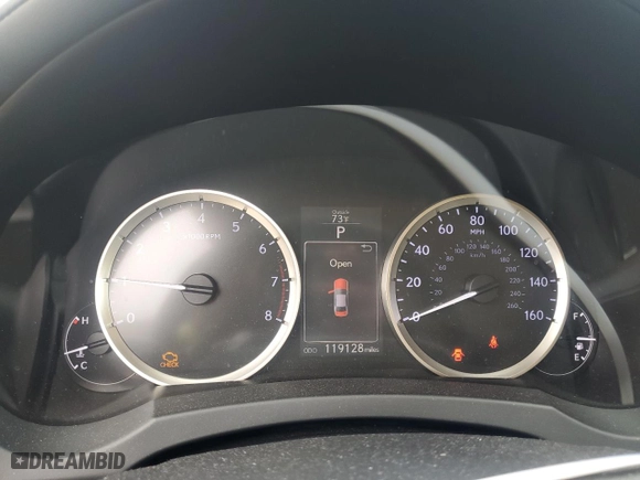2015 Lexus IS 250 with VIN JTHCF1D29F5026376, listed as a Copart auction lot 50578035 with 119128 miles and Salvage Title. Bid and sale history available at carsss.com. Image 9.