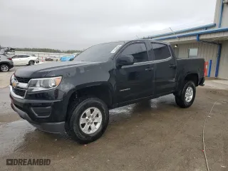 2020 Chevrolet Colorado 2WD Work Truck with VIN 1GCGSBEN8L1115372, listed as a Copart auction lot 44049875 with 81,807 mi miles and Salvage Title. Bid and sale history available at carsss.com. Image 1.