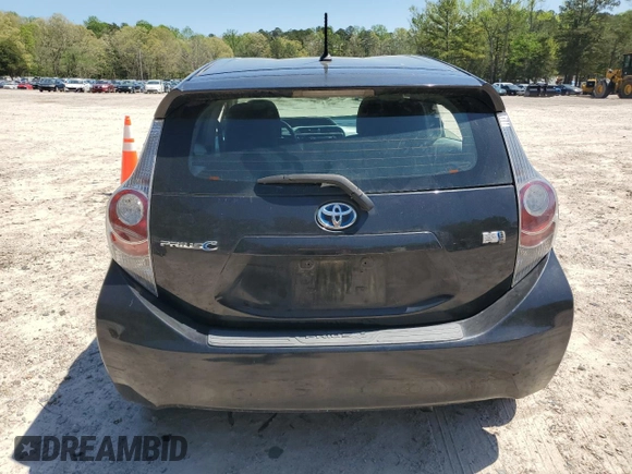 2012 Toyota Prius One with VIN JTDKDTB36C1502886, listed as a Copart auction lot 52687805 with Not Provided miles and Salvage Title. Bid and sale history available at carsss.com. Image 6.